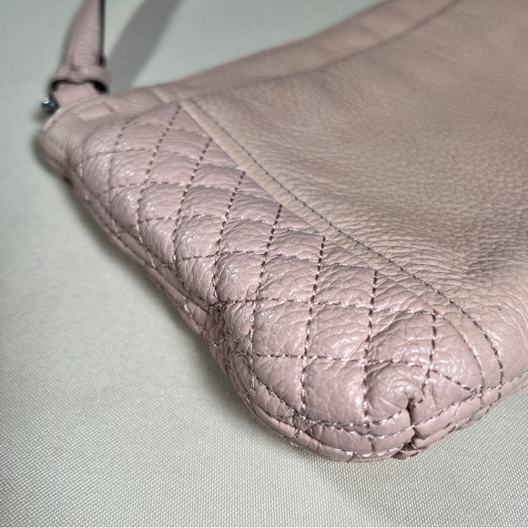 Vera Bradley Small Carryall Leather Crossbody Bag in "Pink Sands" Neutral Casual - Picture 7 of 16